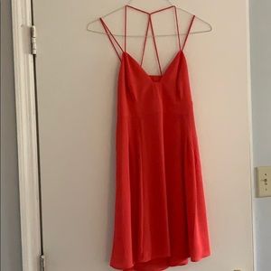 Express Keyhole Back Strappy Dress